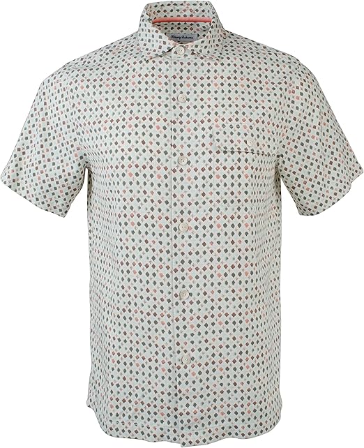 tommy bahama luau floral camp shirt
