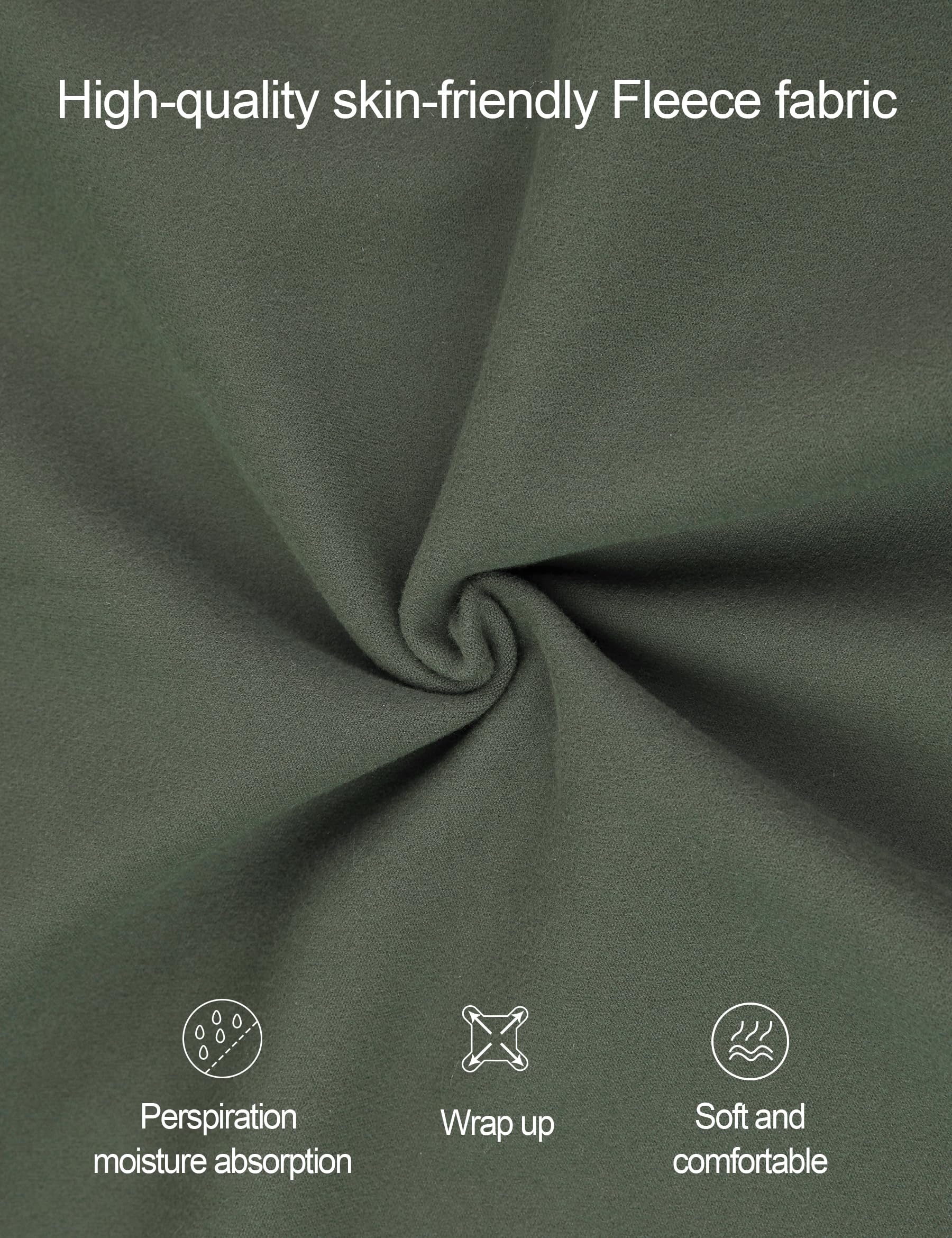 INBIKE Radtrikot Herren Langarm Winter Warm Fahrradtrikot MTB Trikot Thermo Herbst Fleece Funktionsshirt Elastisch für Radsport Outdoor Sport Grün/Weiß L 4