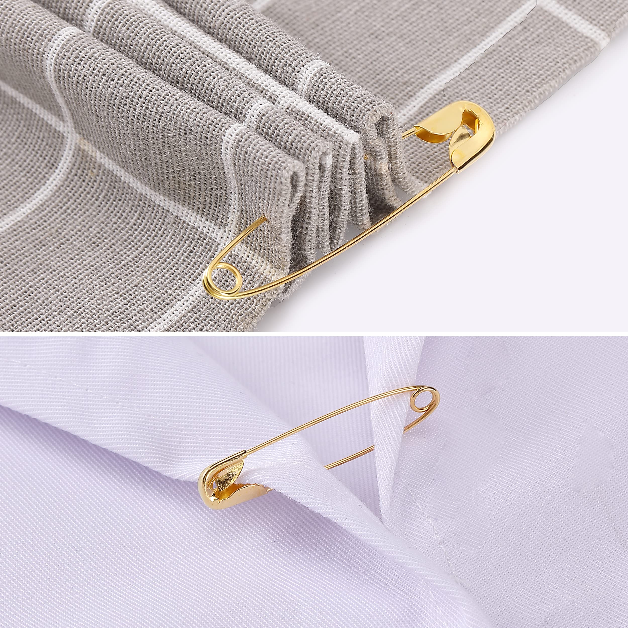 Mr. Pen Assorted Safety Pins - 600 Pack, Small & Large Sizes, Assorted Colors, Ideal for Clothes