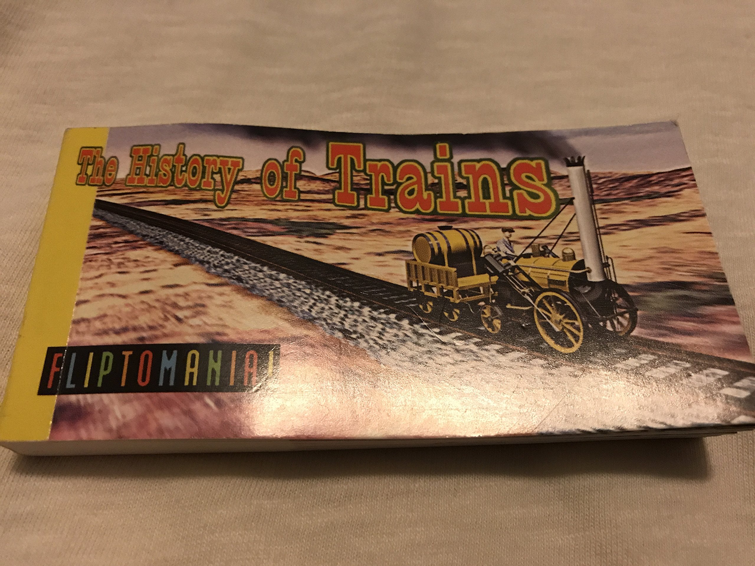 Fliptomania History of Trains Flipbook