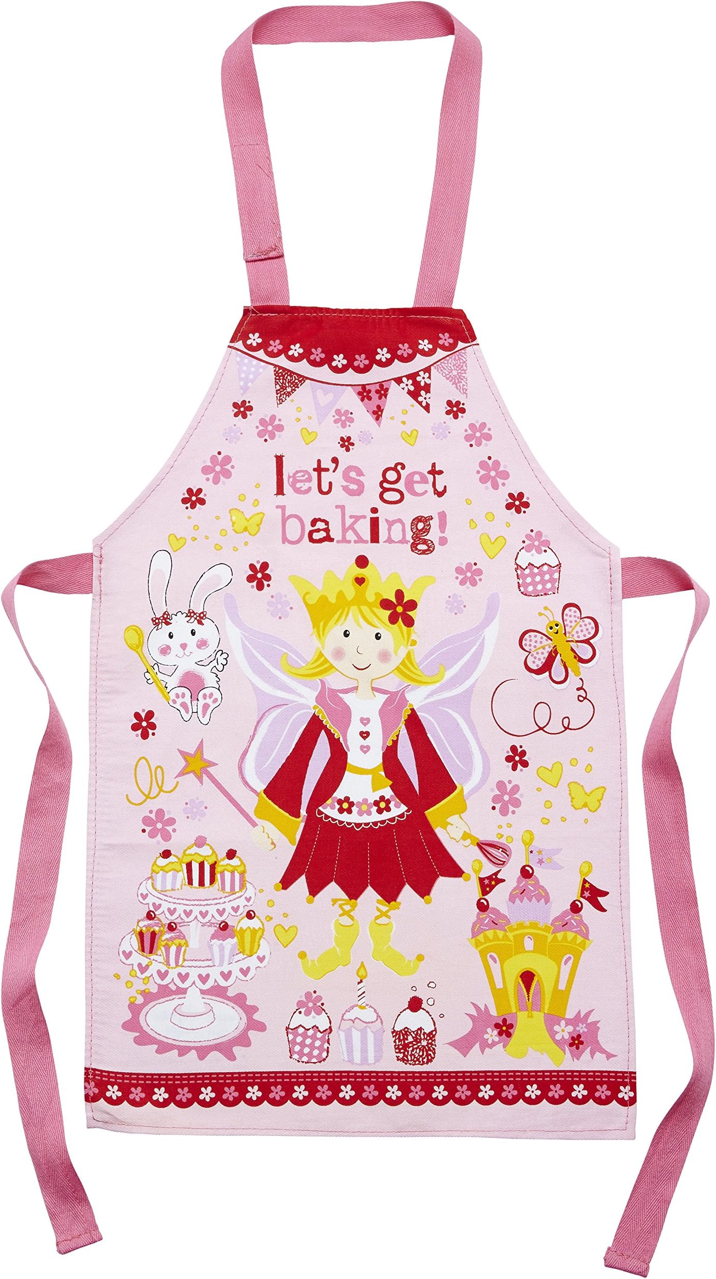 Cooksmart Kids Princess Cupcake PVC Apron