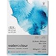 Winsor & Newton Classic Watercolor Paper Pad, 9" x 12", Natural White