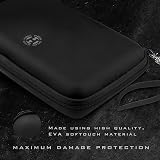Harrows Blaze Pro 6 Dart Case Black Holds 6 Darts EVA Protective Case view 5