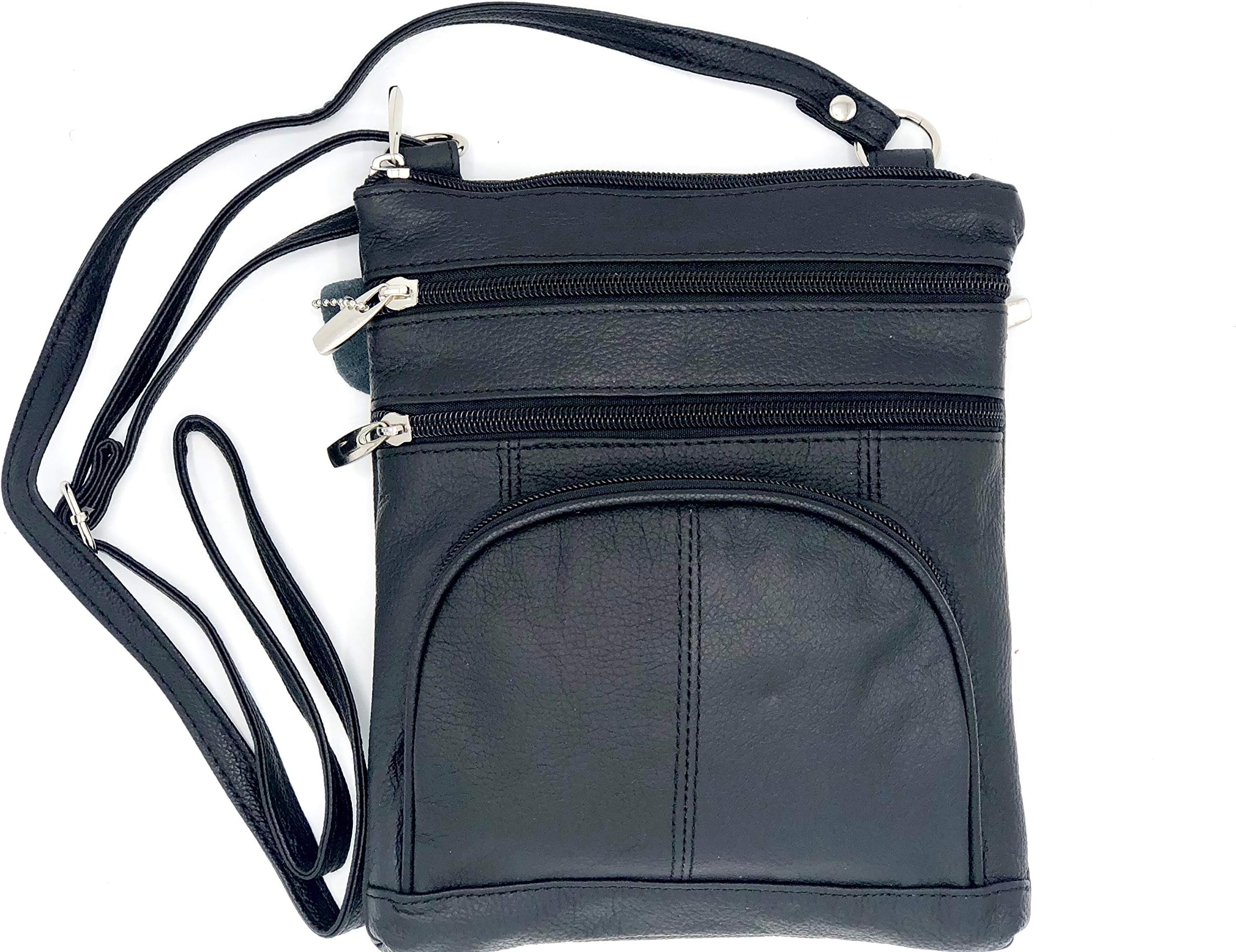 Goson Leather Hand Crafted Leather Small Crossbody Purse Handbag for Women