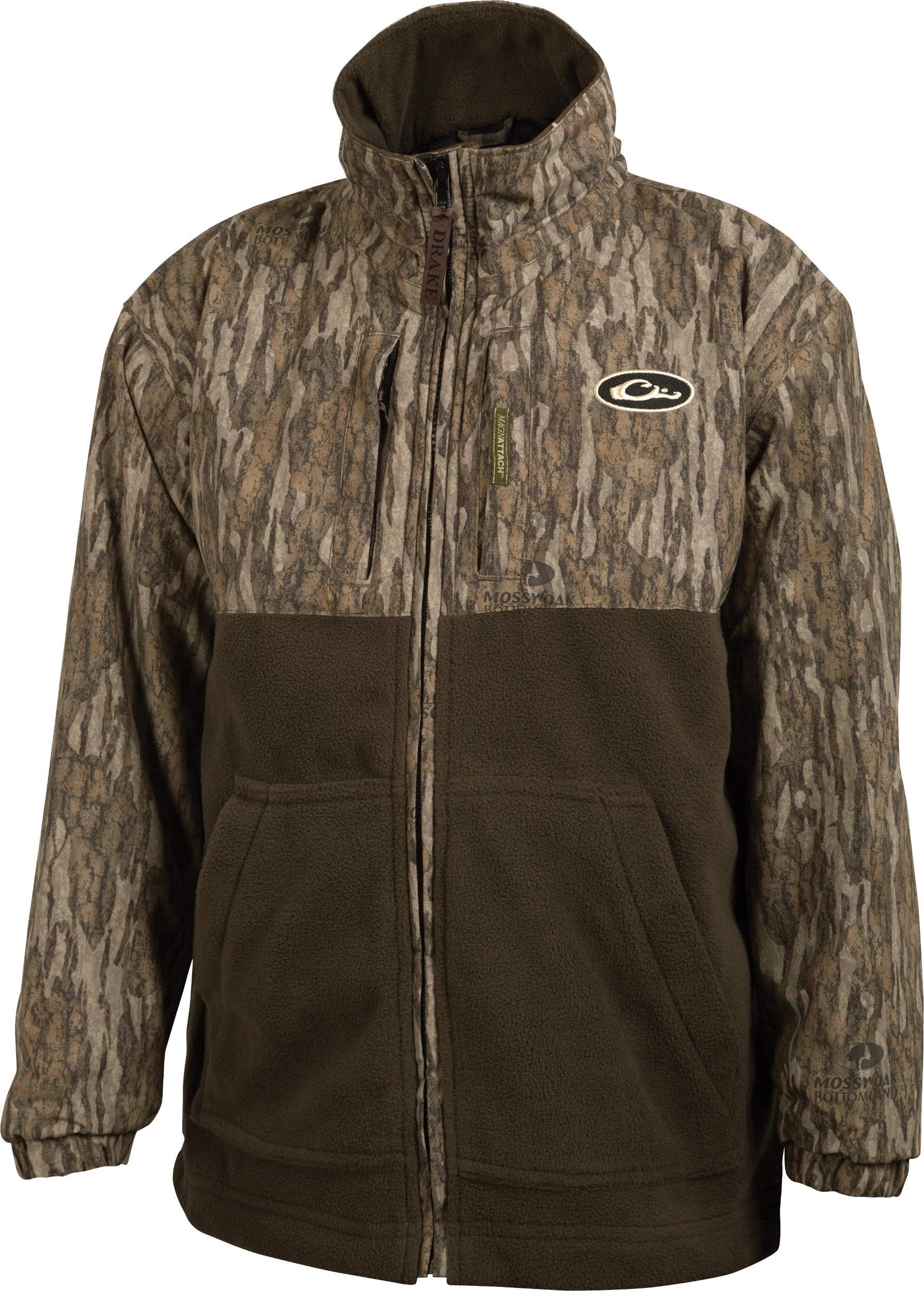 Drake WaterfowlDRAKE Unisex Youth's MST Eqwader Warm Moisture-Wicking Fleece Lined Waterproof Windproof Breathable Full-Zip Outdoor Jacket