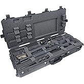 Case Club 2 Rifle (or Shotgun) Waterproof Case fits Multiple Guns & 3 Pistols