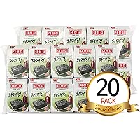 Daechun(Choi''s1) Green(Parae) Snacks, 20 Count, Product of Korea