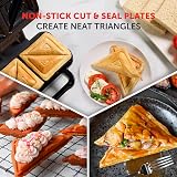 Breville Stuff n Press Deep Fill Toastie Maker 2 Slice High Hinge Black view 4