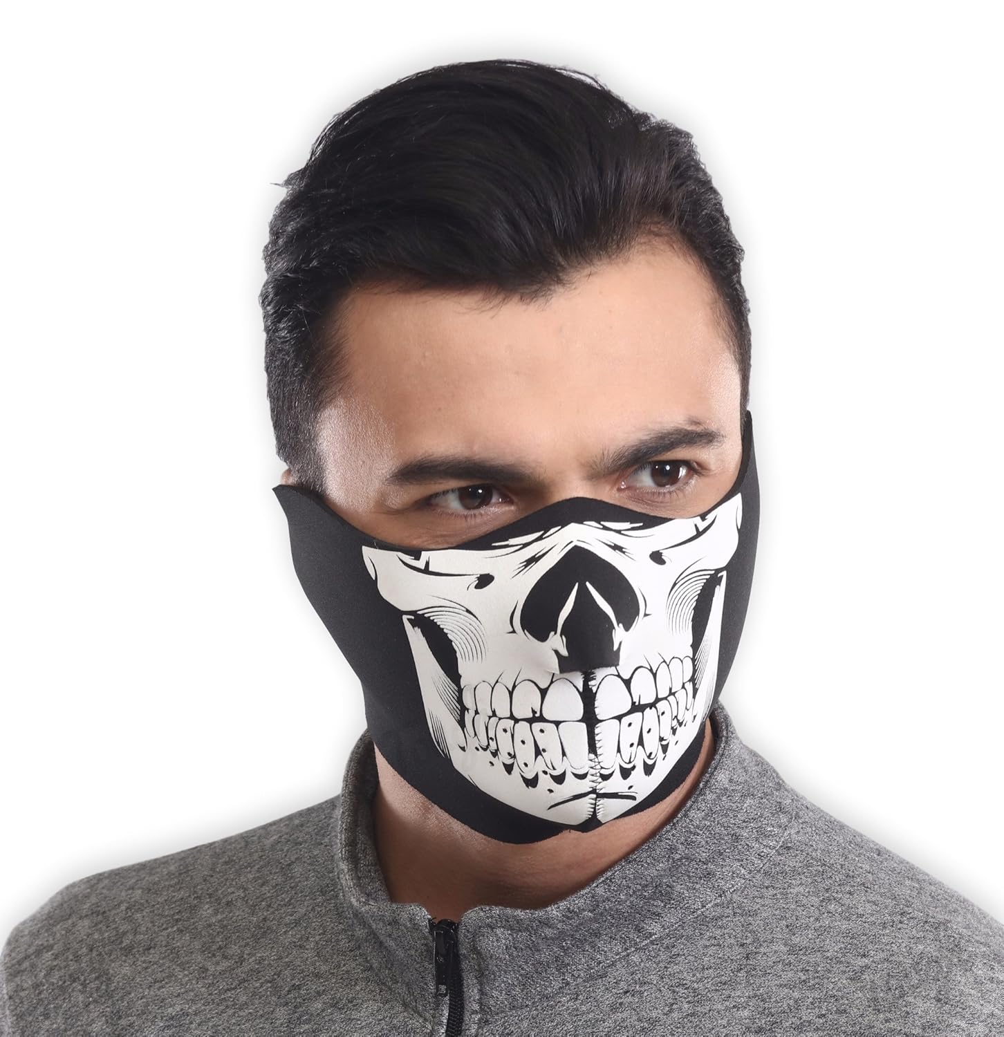 Amazon Com Skull Face Stencil Mylar Skeletons Skulls Wall