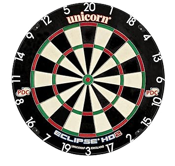 Unicorn Eclipse HD 2 TV Edition Bristle Dartscheibe
