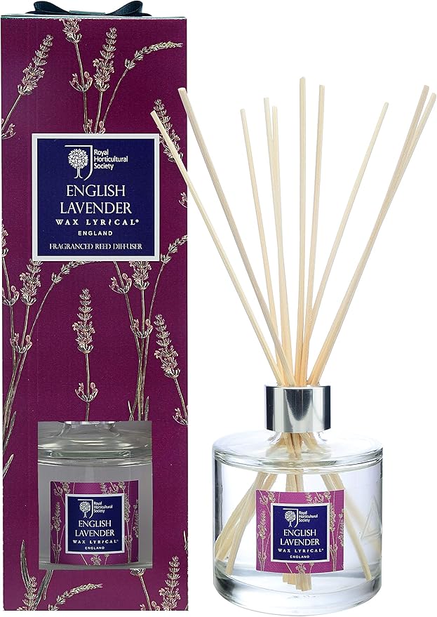 Wax Lyrical Lavender Reed Diffuser, Blue, 200ml Amazon.co.uk Kitchen