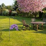 Dproptel 4 Pack Adjustable Shepherd Crook Hooks 120cm Garden Stake view 3