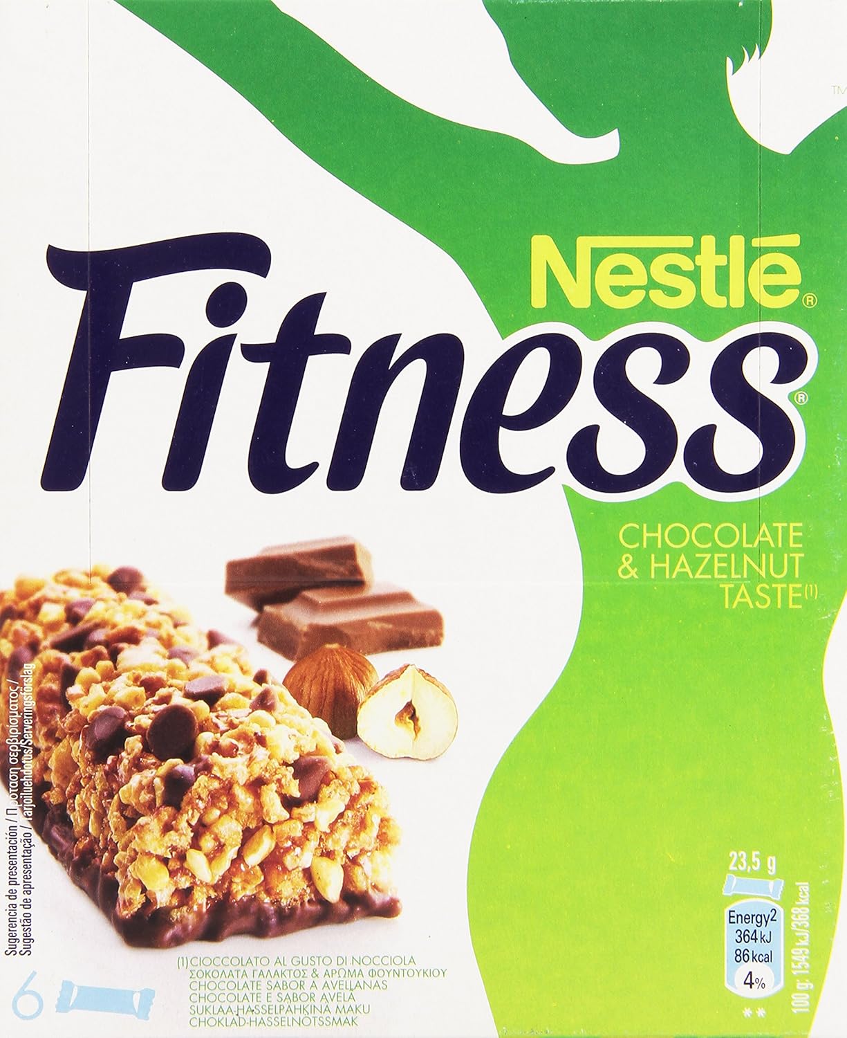 Nestlé Fitness Barritas De Cereales Chocolate Avellana 141G ...