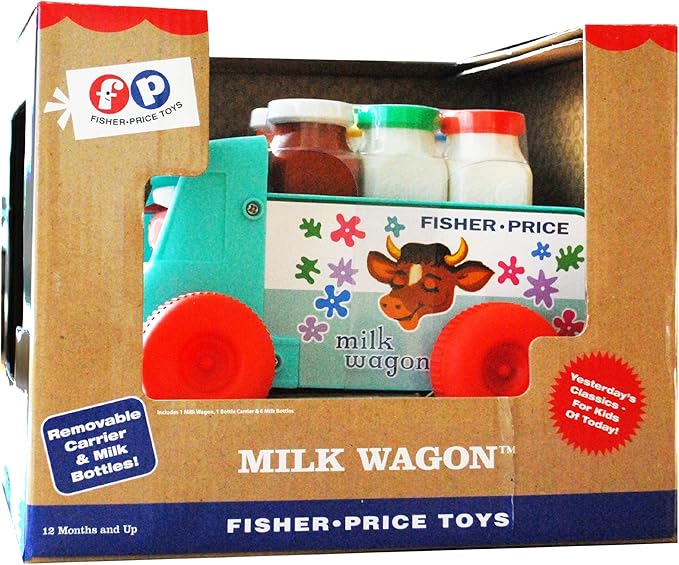 fisher price milk wagon