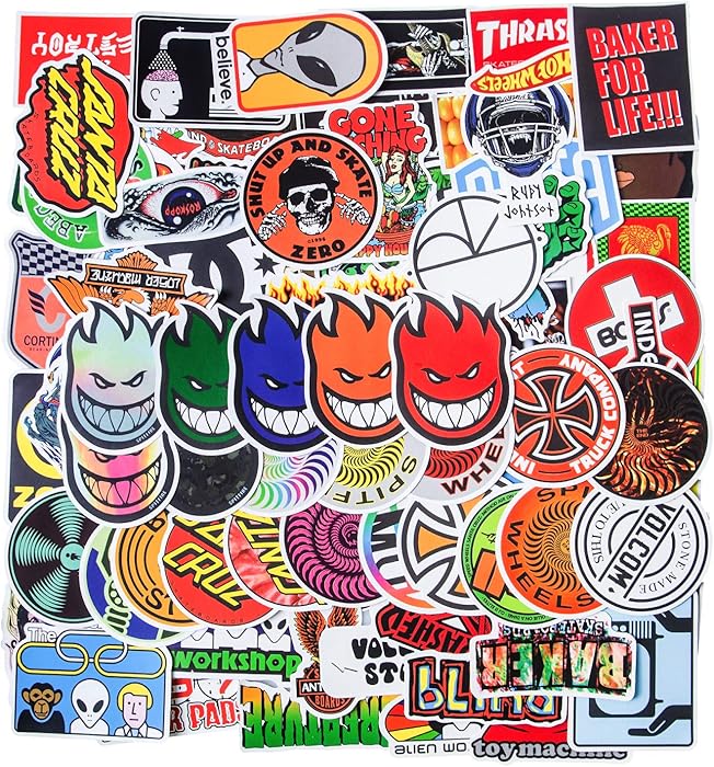 Top 9 100 Pcs Laptop Stickers For Car
