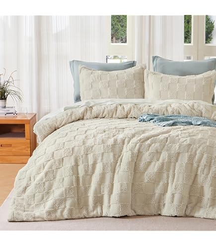 Amazon.com: Litanika Khaki Queen Size Comforter Sets 3 Pieces