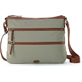 The Sak Esperato Crossbody Purse - Eco Twill Cross Body Handbag For Everyday &amp; Travel - Zipper Closure &amp; Adjustable Strap