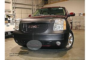 LIBRA Lebra 2 Piece Front End Cover Black - Car Mask Bra - Fits - GMC Yukon & Yukon XL, Yukon Denali & XL Not Hybrid 2007-2013