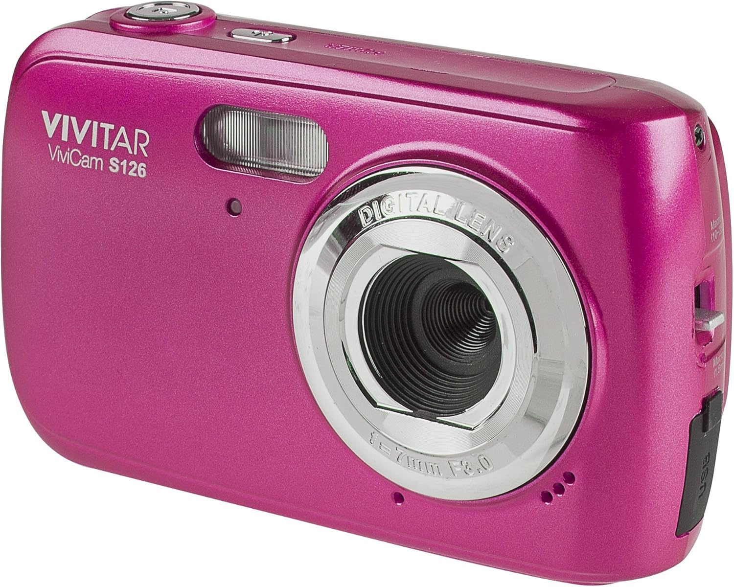 数量は多 16 1 Mp Vf128 Pnk Vivitar Hdデジタルカメラwith 中古品 Lcdタッチスク 2 7 Inch その他 デジタルカメラ Sutevalle Org