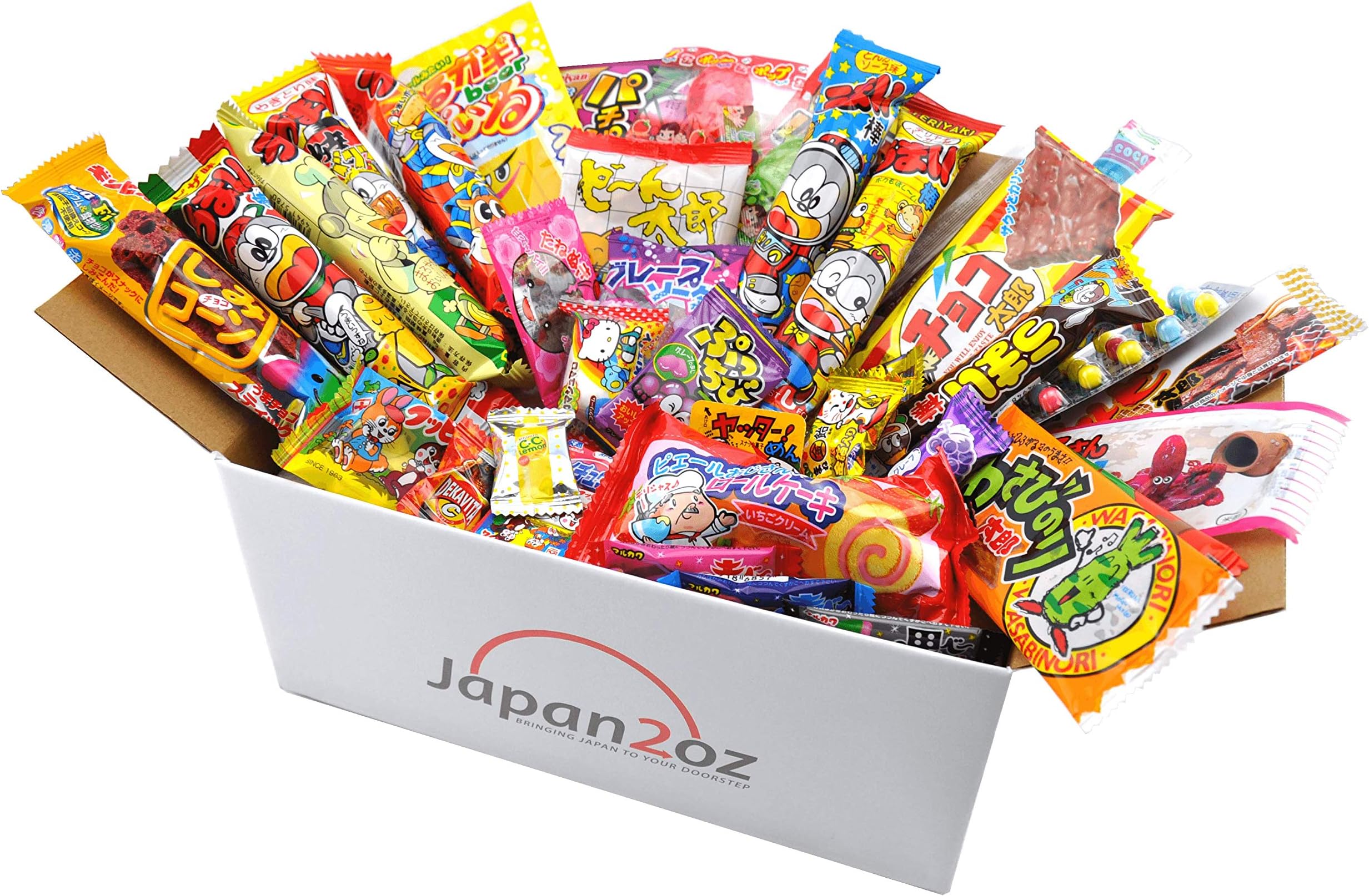 Japanese Sweets Box 40 Pieces Candy Snacks Chocolate Gum Gummies #2