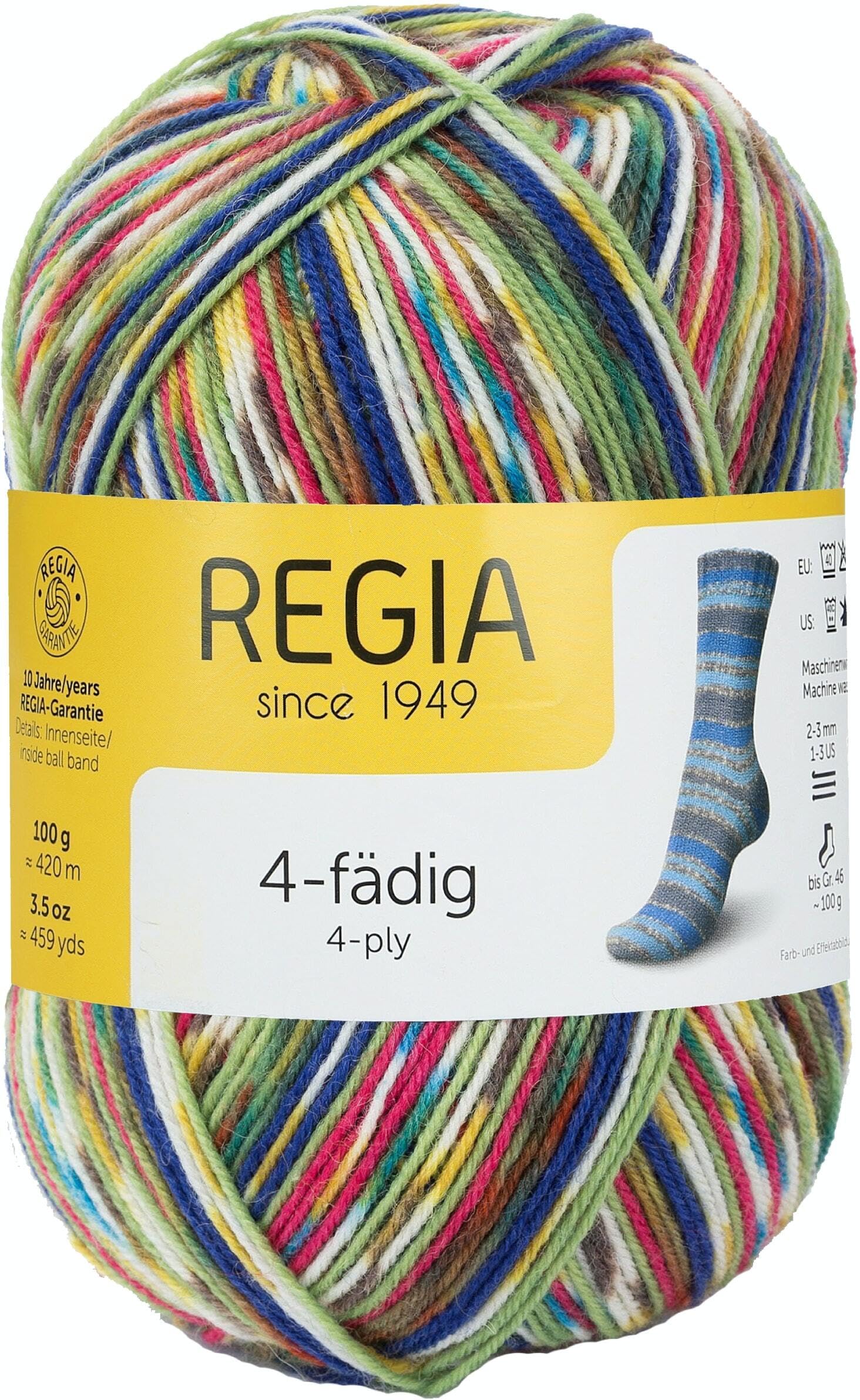 Regia Schachenmayr 4-Thread Color, 100G Tropical Handknitting Yarns — image 1