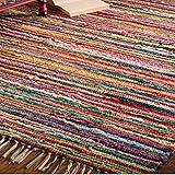 Rag rug runner
