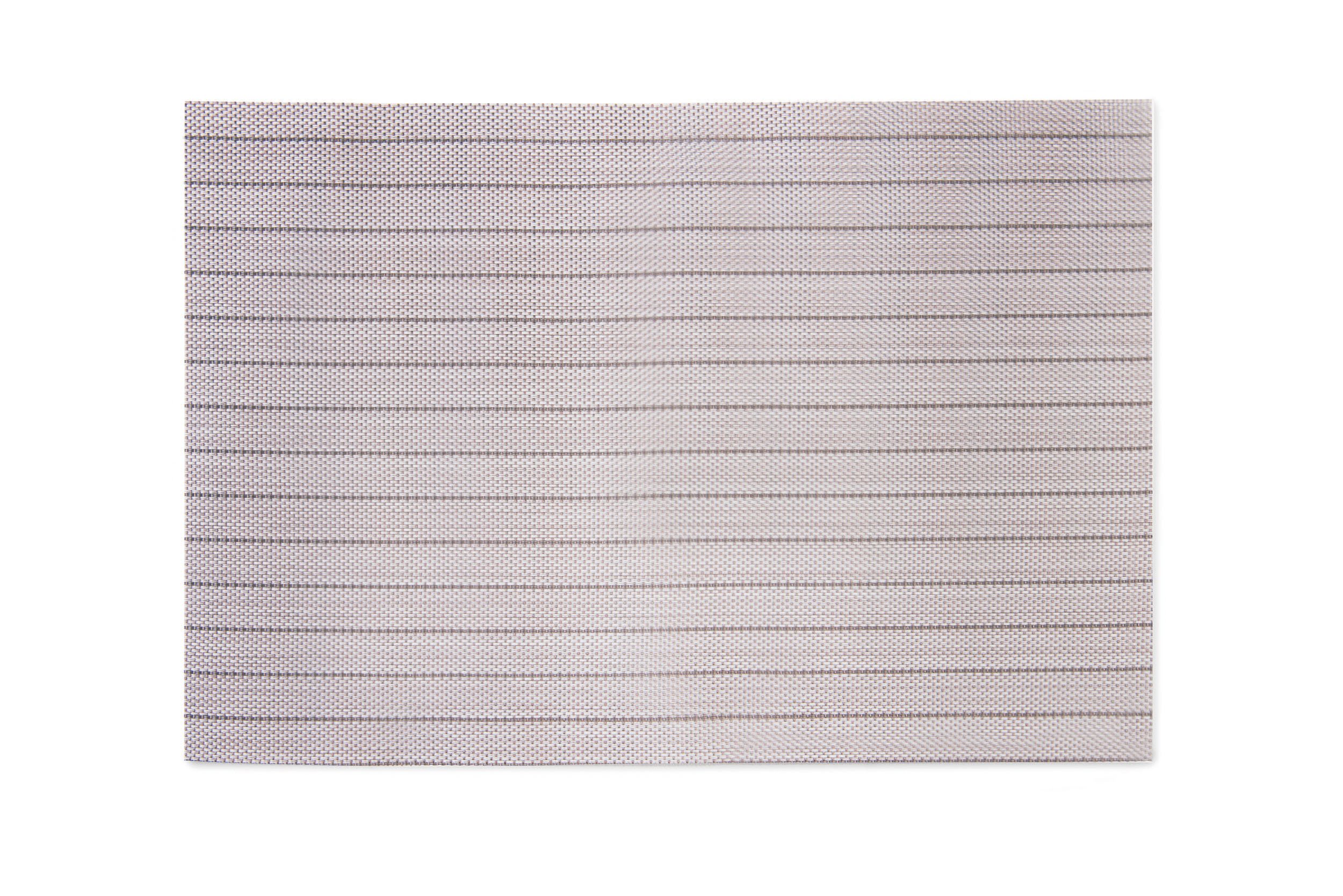 Excelsa Times Square Placemat, pvc-poliestere, Cream, 30 x 45 x 0.2 cm