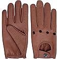 M&H Since 1978 Driving Gloves for men - Mens Leather Gloves - Car Driving Gloves - Driving Gloves
