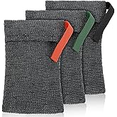 3 Pcs Bar Soap Pouch for Deep Exfoliating, Nylon Exfoliating Soap Bag Saver Body Scrubber Shower Sponge Quick-Dry Mesh Soaps Holder Loofah Foaming Soaps Sock for Shower