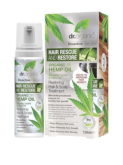 Dr Organic Hemp Oil Hair Treatment 150 Ml Amazon Co Uk Beauty