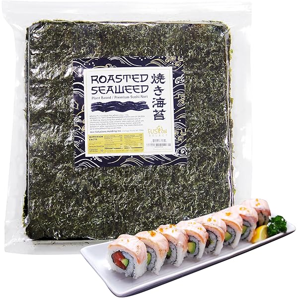 Amazon.com : Japanese Sushihane Roasted Seaweed Nori - 10 sheets