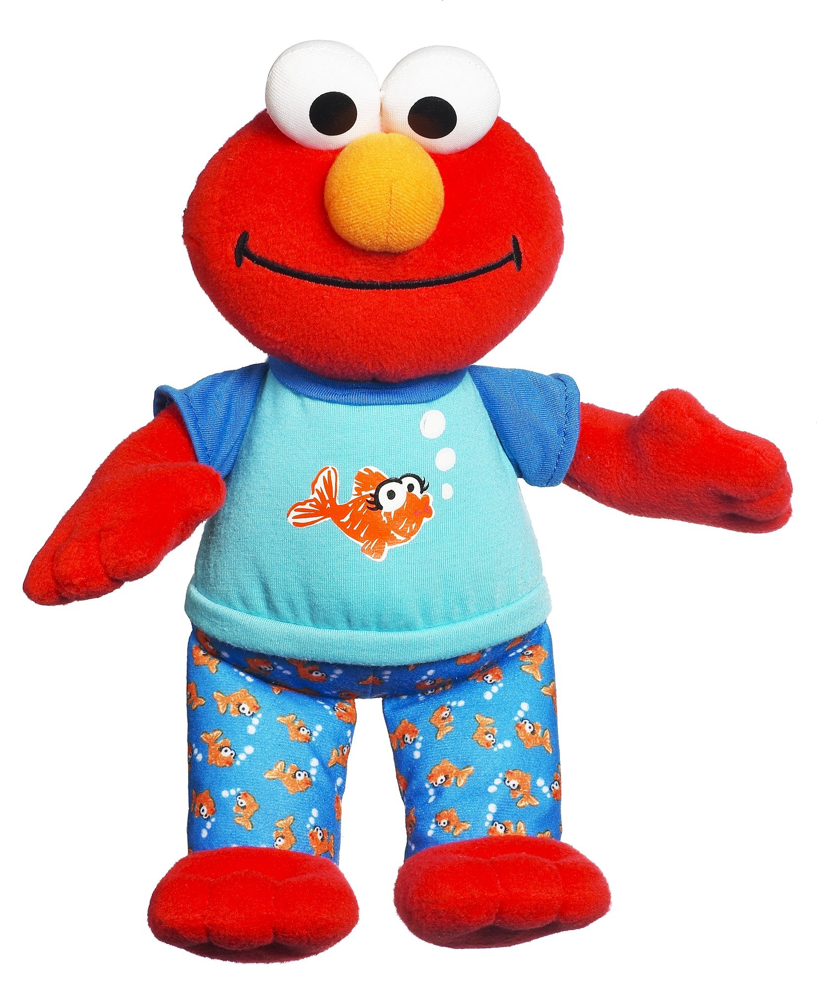 Sesame Street Baby Throw Rocking Horse Theme Elmo Plush