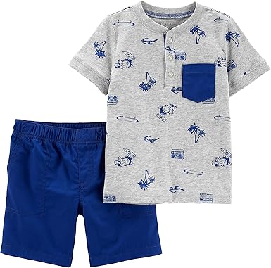 carters baby boy short sets