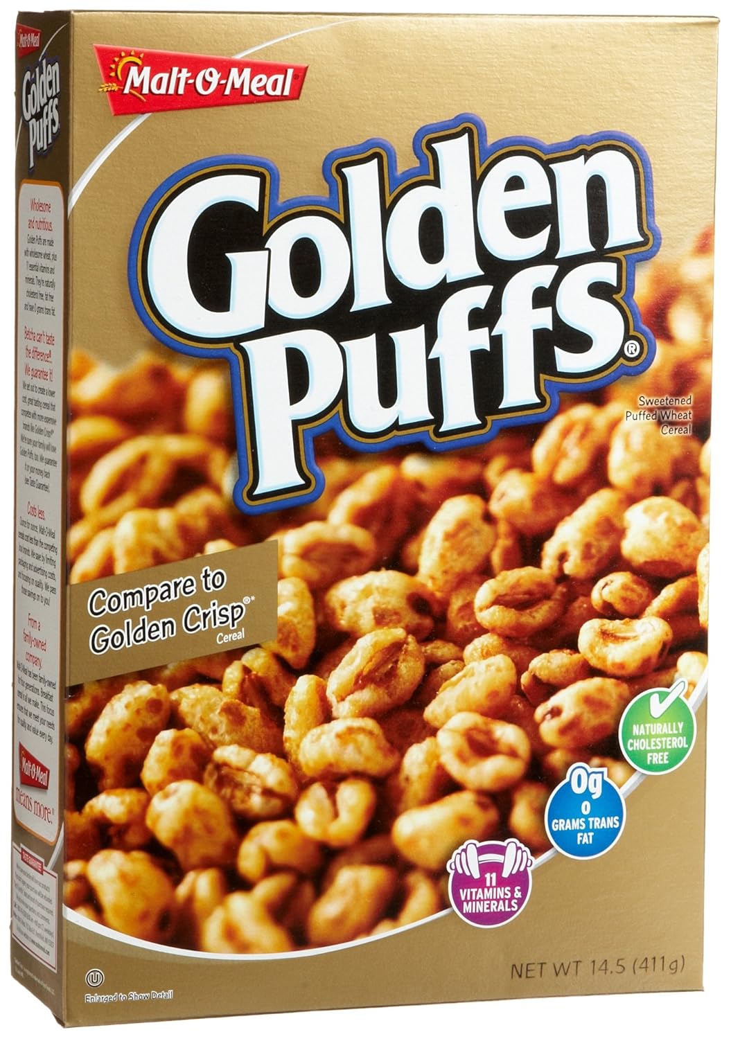 MaltOMeal Golden Puffs Cereal, 14.5Ounce Boxes (Pack of