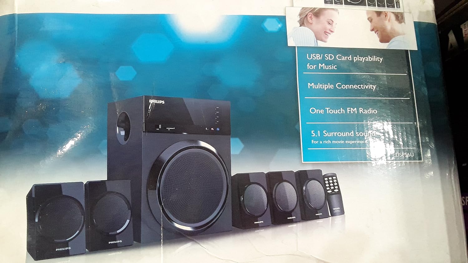 philips 5.1 multimedia speaker sp 050 remote