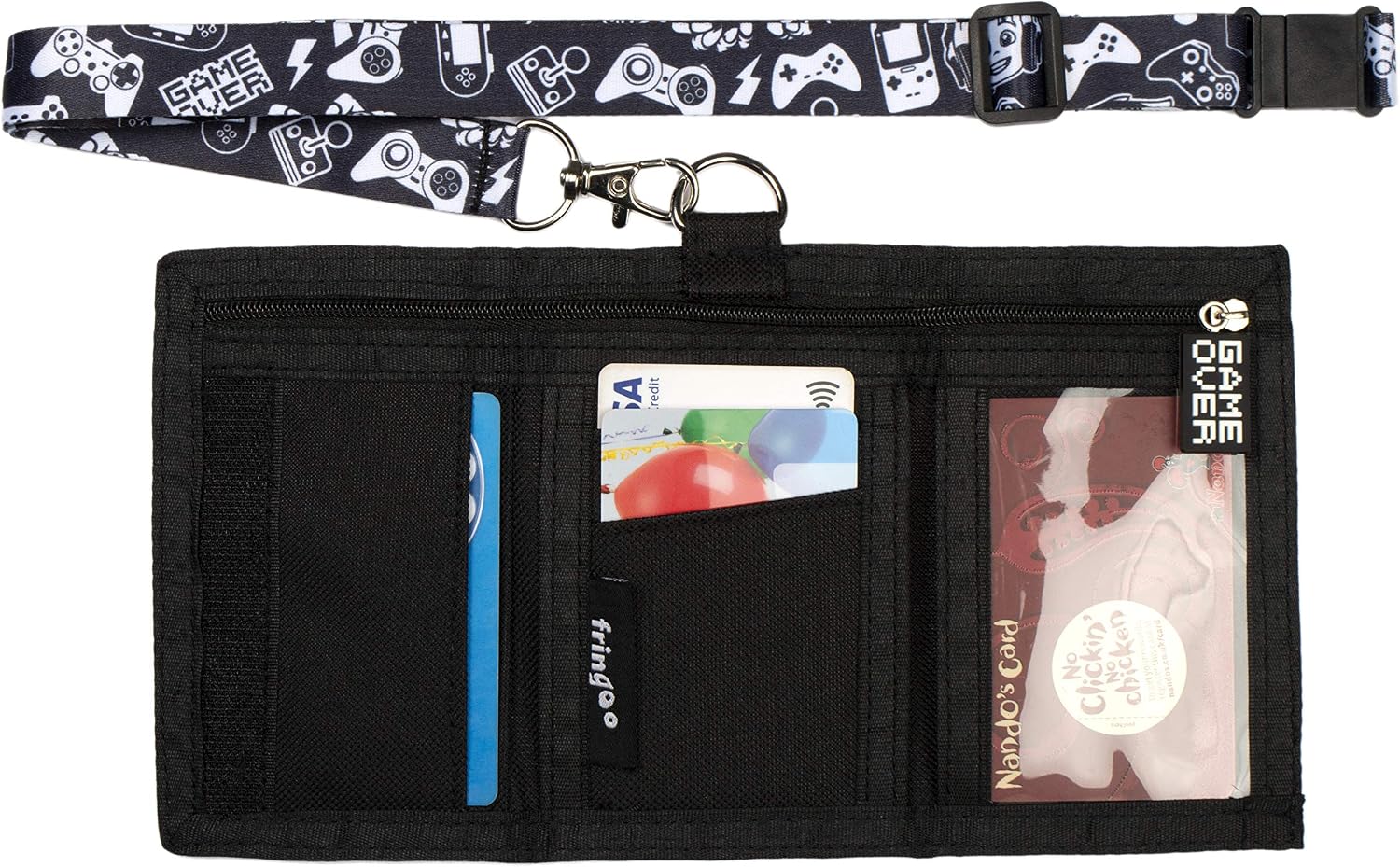 Fringoo - Kids Wallet, Game on, M, Game Theme - Image 3