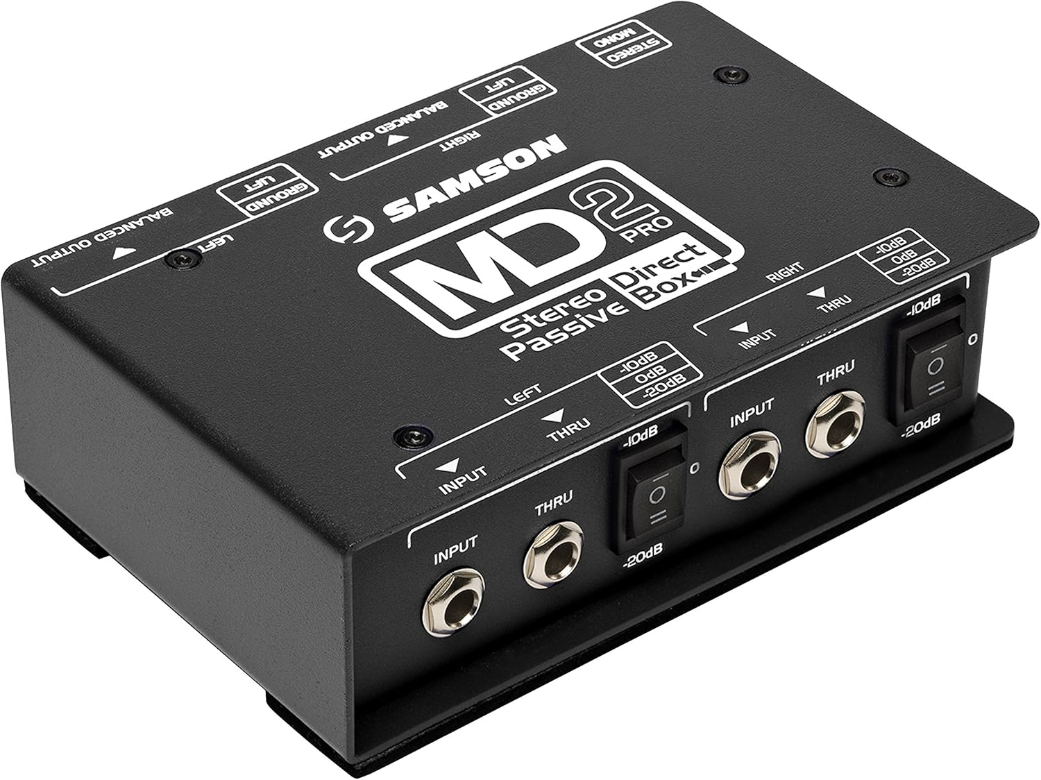 S-Max MD2Pro - Stereo Passive Direct Box - PROCESSOR: Amazon.es: Instrumentos musicales