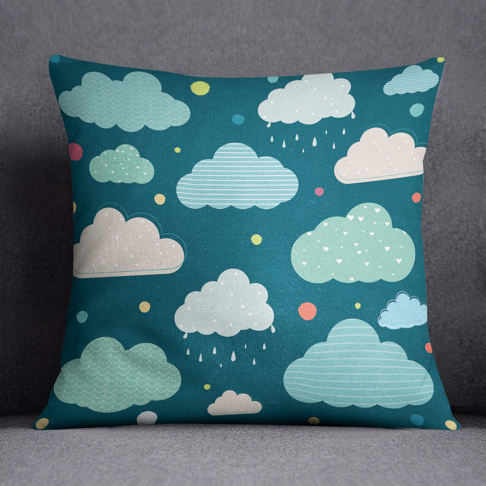 Questo Casa Decorative Cushion Cover Cushion Cover Home Decor Sofa Coffee House Size 45 x 45 cm Designed and Made in Turkey