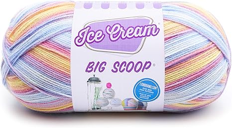 Amazon Com Lion Brand Yarn Ice Cream Big Scoop Yarn One Skein Parfait