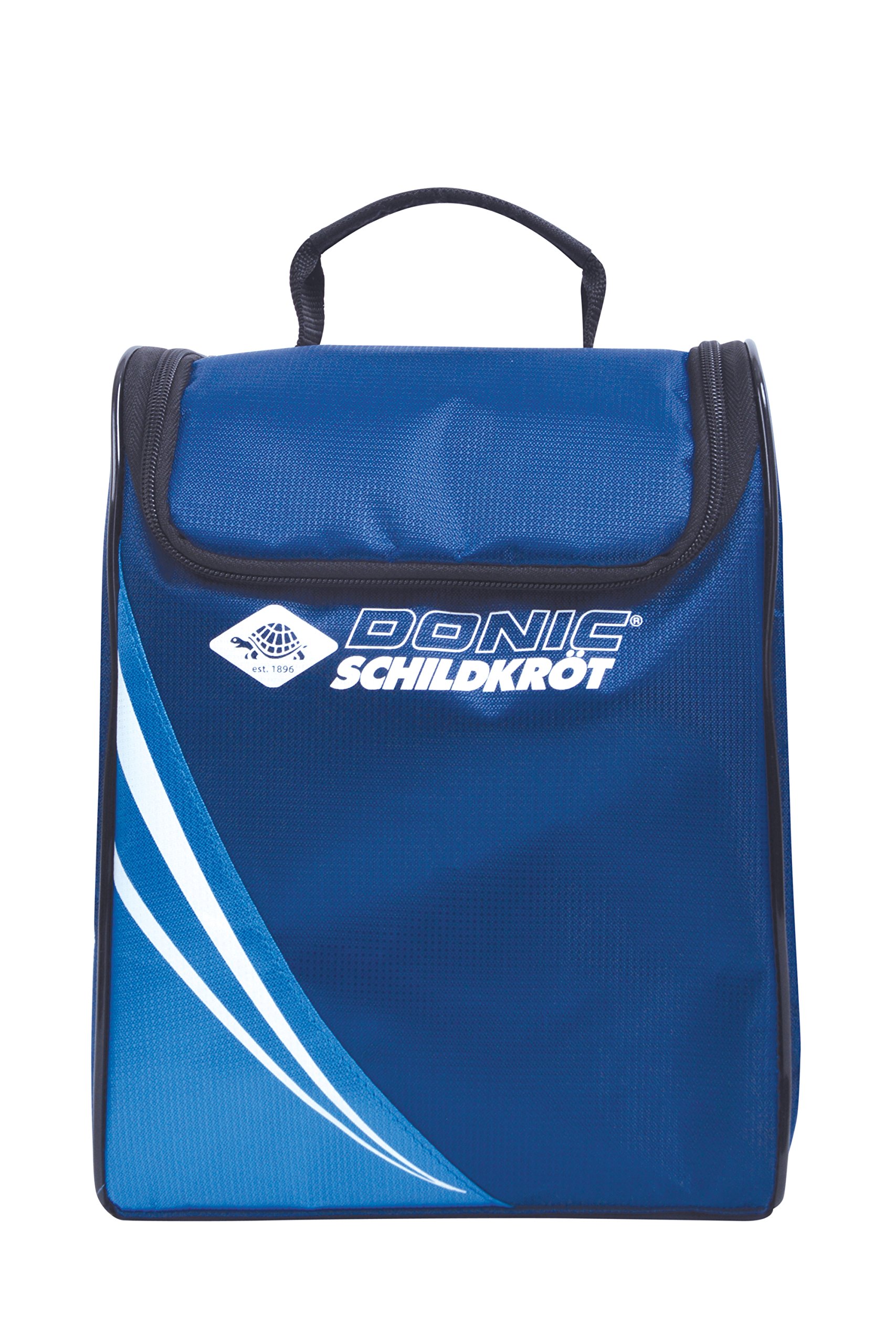 Donic-Schildkroet Sports Bag for 14 Table Tennis Bats and Balls, 818527, blue/silver, m