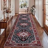 Ciicool 3x10ft Hallway Non Slip Rug, Washable Runner Rug Soft Pet Friendly Indoor Floor Long Carpet Low Pile Rug for Bathroom Kitchen Living Room Bedside Entryway