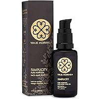 True Moringa Oil for Face, Body & Hair - 100% Pure Cold-Pressed Oil - Unrefined, Unscented, Anti-aging, Reduce Wrinkles, Brig