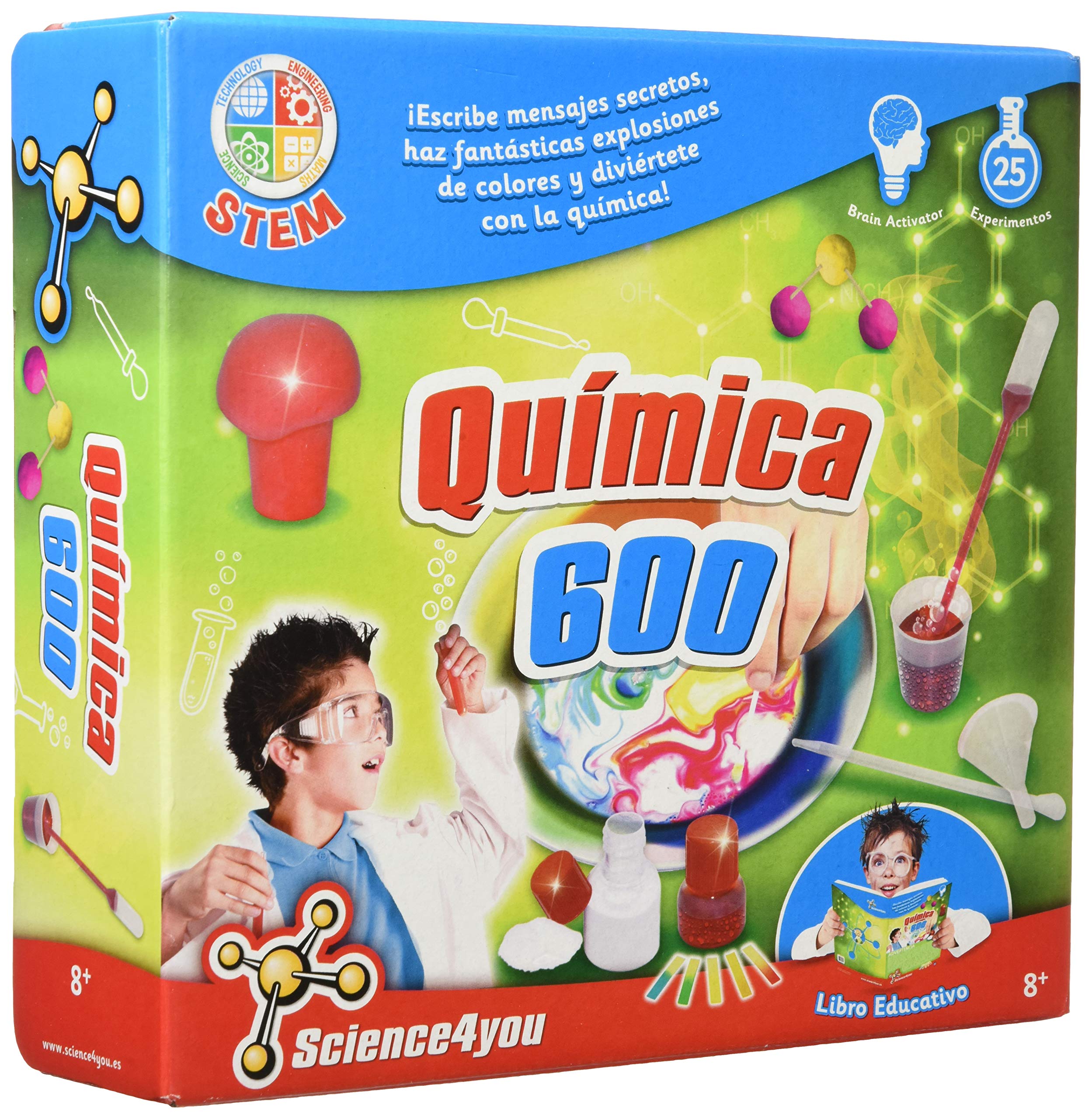 Science4you Chemistry 600 Spanish Version Sin talla