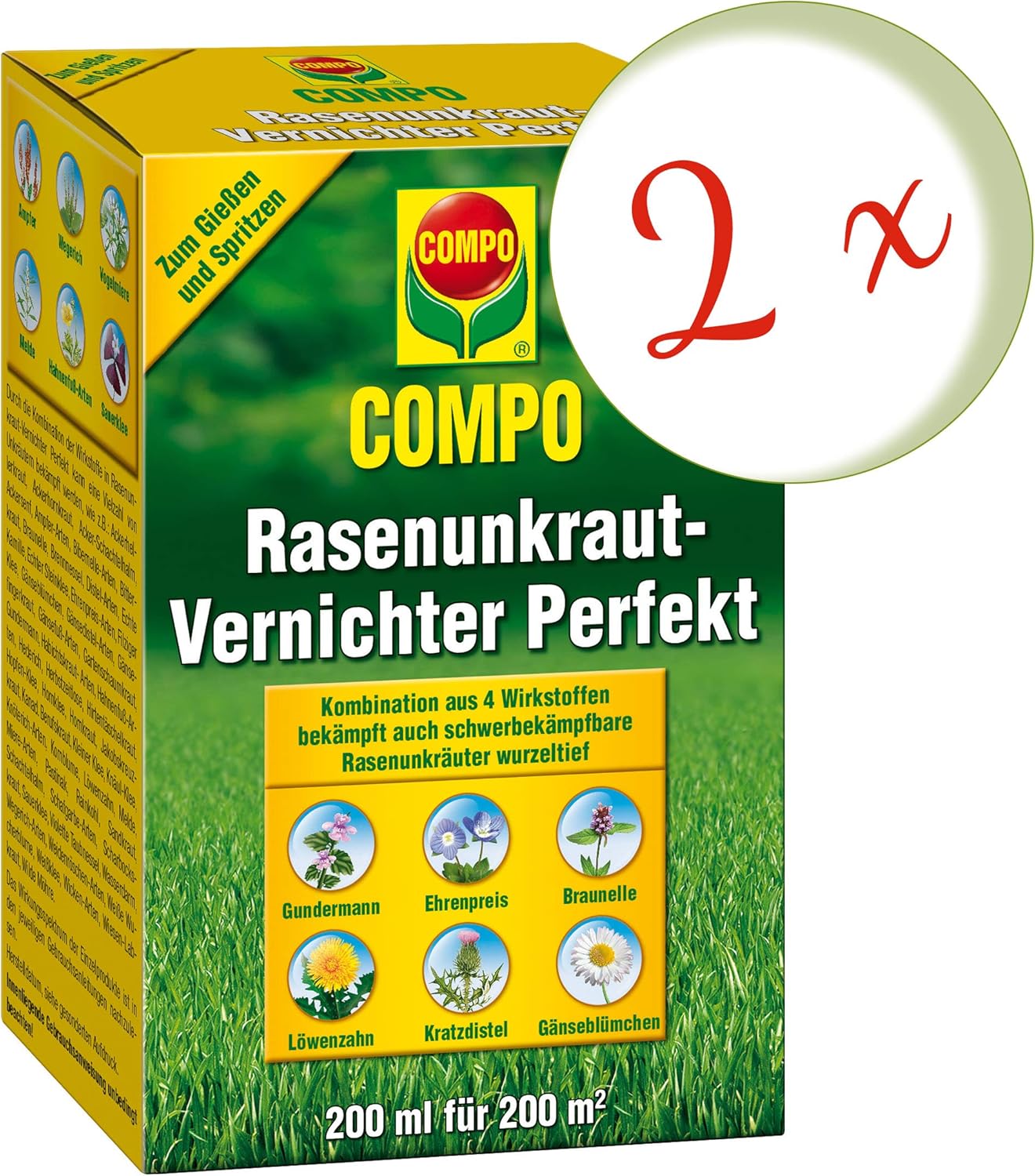 Compo Rasenunkrautvernichter Perfekt 400 ml
