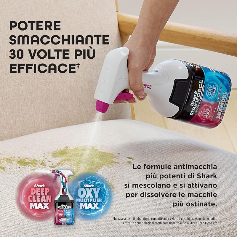 StainForce, Pulitore Elettrico Senza Filo, Leggero, HX100EUCP