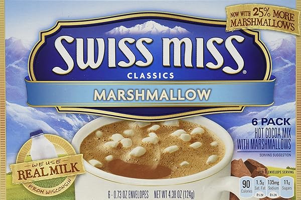 SWISS MISS HOT COCOA WITH MARSHMALLOWS