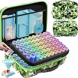 ARTDOT 5D Diamond Art Storage Box 120 Slots Kit Green with Accessories