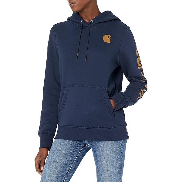 carhartt women's clarksburg graphic sleeve hoodie