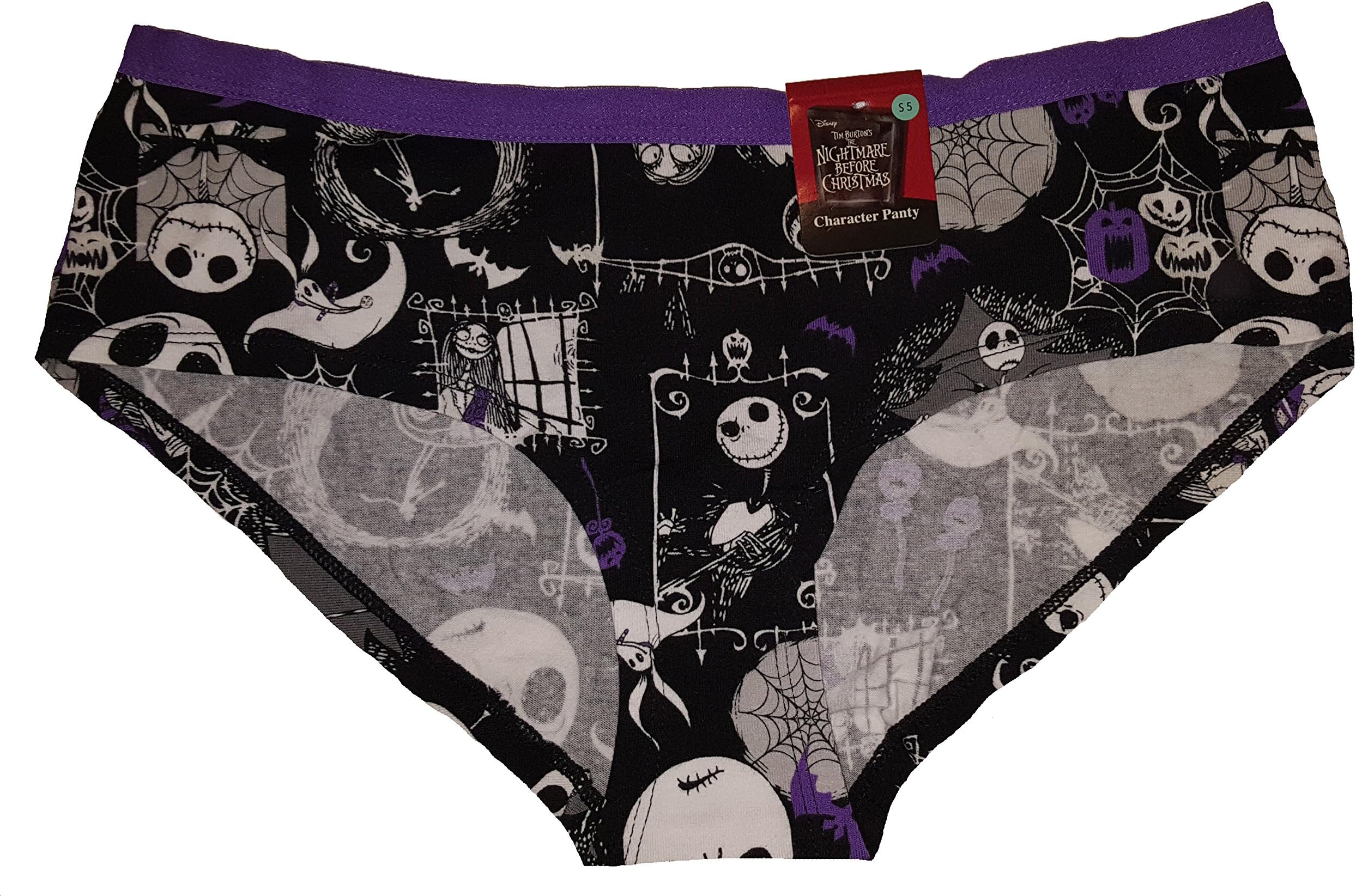 Nightmare Before Christmas Jack Skellington Panties