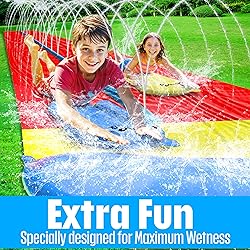 JAMBO 31.5Ft Extra Long Water Slide and 2
